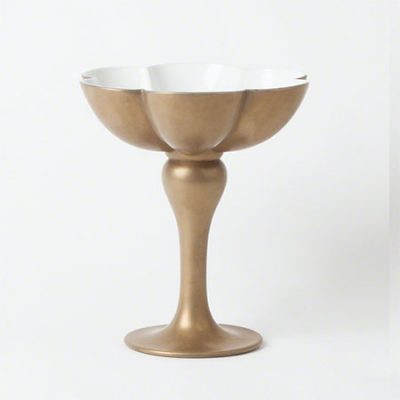 Quatrefoil Footed Compote