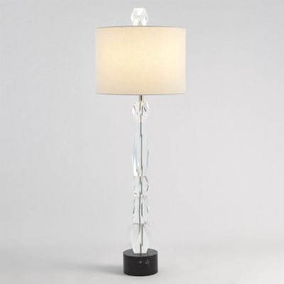 Facette Lamp with Black Marble Base by Roger Thomas for Studio A Home