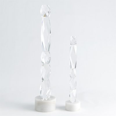 Facette Column Sculpture by Roger Thomas for Studio A Home