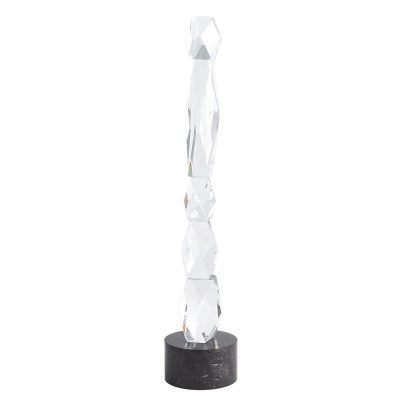 Facette Column Sculpture by Roger Thomas for Studio A Home