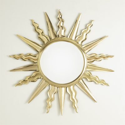 Soleil Mirror - Brass by Roger Thomas for Studio A Home