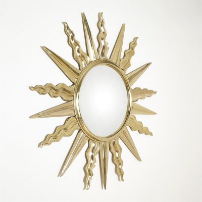 Soleil Mirror - Brass by Roger Thomas for Studio A Home