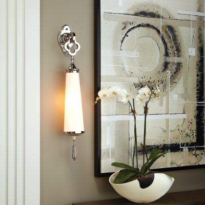 Quatrefoil Sconce - Nickel by Roger Thomas for Studio A Home