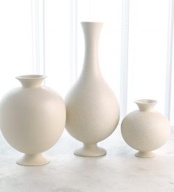 Ceramic Baluster Vase by Roger Thomas for Studio A Home