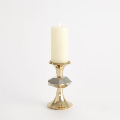 Gabriel Brass Candle Holders by Roger Thomas for Studio A Home