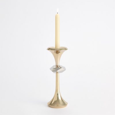 Gabriel Brass Candle Holders by Roger Thomas for Studio A Home
