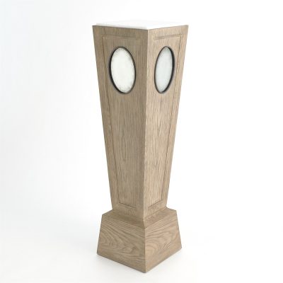 Proust Pedestal - Grey Sandblasted Oak by Roger Thomas for Studio A Home