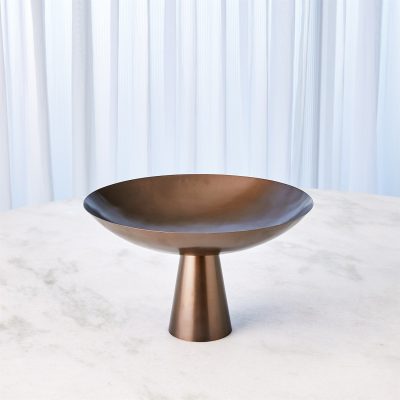 Fontana Compote - Bronze by Roger Thomas for Studio A Home