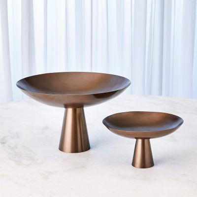 Fontana Compote - Bronze by Roger Thomas for Studio A Home