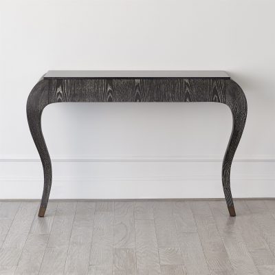 Paris Wall Console - Black Cerused Oak by Roger Thomas for Studio A Home