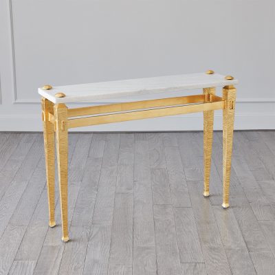 Roman Console - Gold by Roger Thomas for Studio A Home
