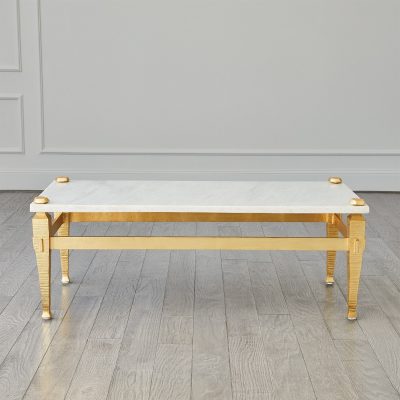 Roman Coffee Table - Gold by Roger Thomas for Studio A Home