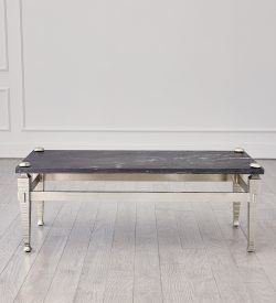 Roman Coffee Table - Nickel by Roger Thomas for Studio A Home