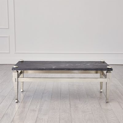 Roman Coffee Table - Nickel by Roger Thomas for Studio A Home