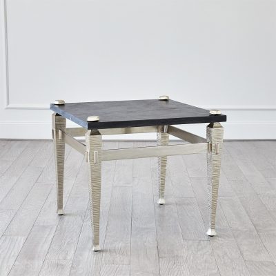 Roman Drinks Table - Nickel by Roger Thomas for Studio A Home